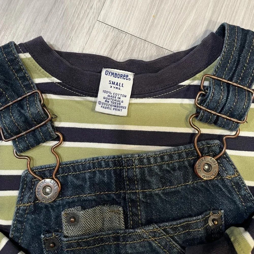 NWOT Gymboree‎ Dark Blue Denim Overalls